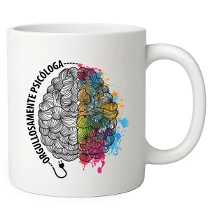 Mug Orgullosamente Psicóloga -11 onz